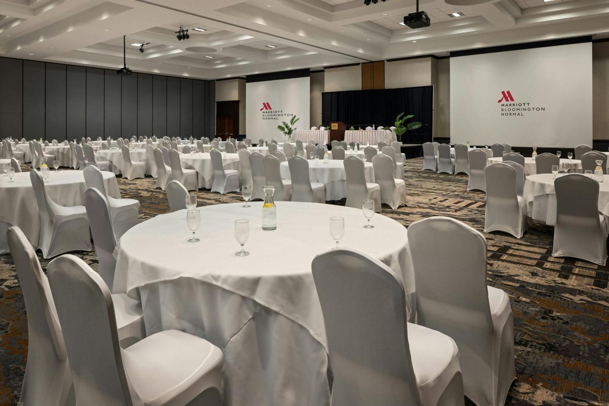 Marriott Bloomington Normal Hotel And Conference Center Dış mekan fotoğraf